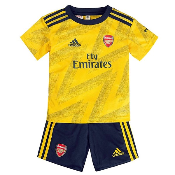 Camiseta Arsenal Replica Segunda Ropa Niños 2019/20 Amarillo